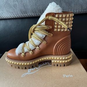 Christian Louboutin Yeti Studded Boot.